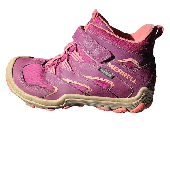 Merrell Chameleon MK159720 Berry Girls Hiking Shoes Waterproof Back to School - Picture 1 of 11
